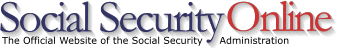 Social Security Online - The Official Website of the Social Security Administration